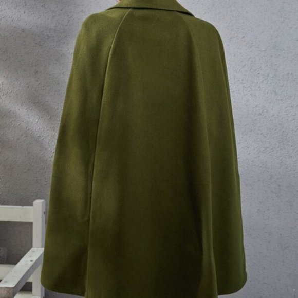 CLASSIC CAPE IN GREEN - Picture 4 of 5